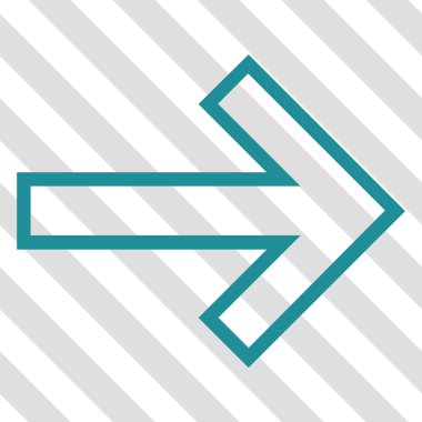 ok sağ vektör simgesi