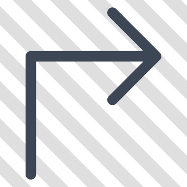 Doğru vektör simge açmak