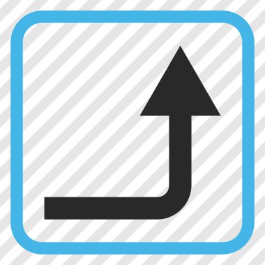 İleri vektör simge bir çerçevede açmak