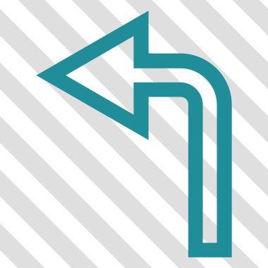 Sol vektör simge açmak