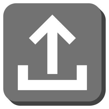 Yuvarlatılmış Kare vektör simge yüklemek