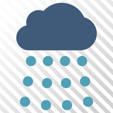 yağmur bulutu vektör simgesi