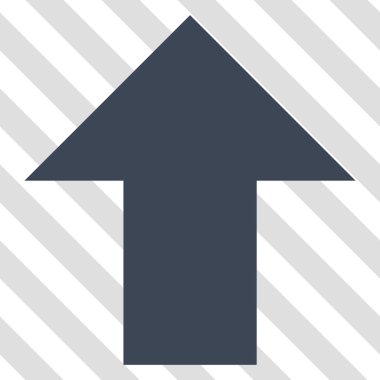 Yukarı Oklu Vektör Simgesi