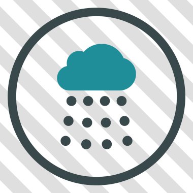 yağmur bulutu vektör simgesi