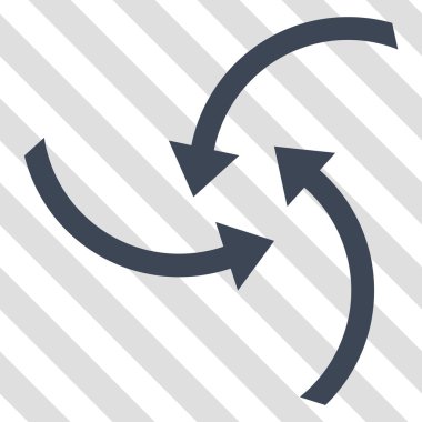 Oklar vektör simge girdap