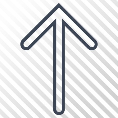 Yukarı Oklu Vektör Simgesi