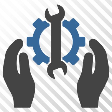 Servis vektör simgesini onar