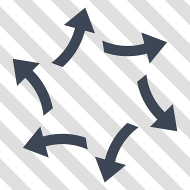 Santrifüj okları vektör simgesi