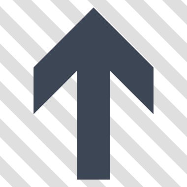 Yukarı Oklu Vektör Simgesi