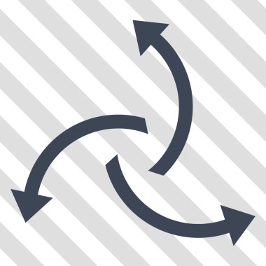 Santrifüj okları vektör simgesi