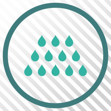 Damla vektör simgesi