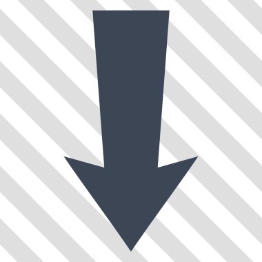 ok aşağı vektör simgesi