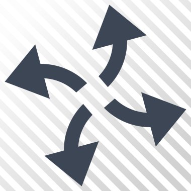 Santrifüj okları vektör simgesi