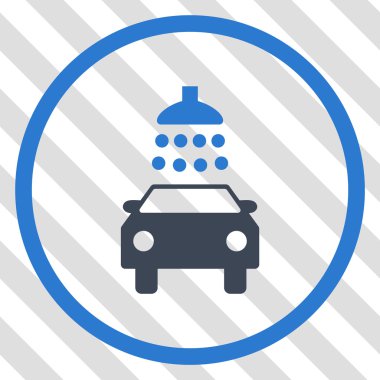 Araba duş vektör simgesi