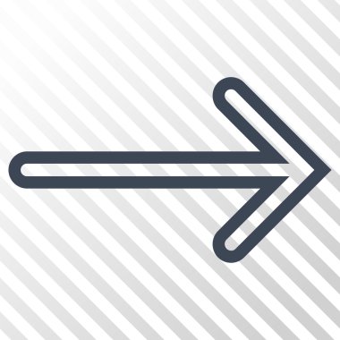 ok sağ vektör simgesi