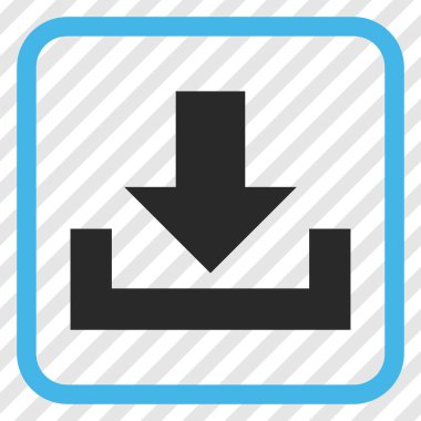 Vektör simgesi bir çerçeve içinde indirme