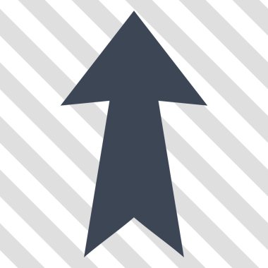 Yukarı Oklu Vektör Simgesi