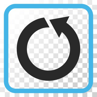 Bir çerçeve içinde CCW vektör simge döndürmek