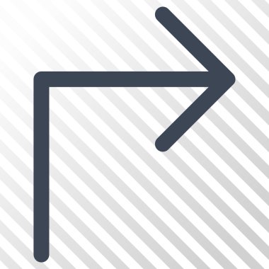 Doğru vektör simge açmak