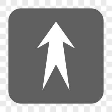 Yuvarlatılmış Kare düğmesini yukarı ok