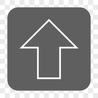 Yuvarlatılmış Kare düğmesini yukarı ok