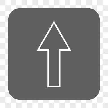 Yuvarlatılmış Kare düğmesini yukarı ok