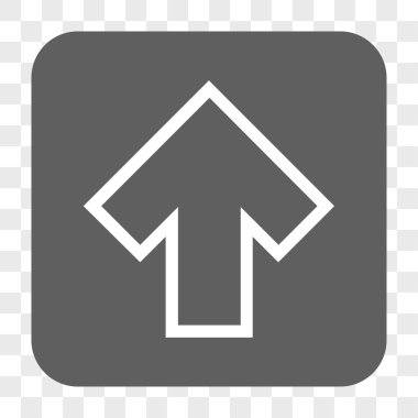 Yuvarlatılmış Kare düğmesini yukarı ok