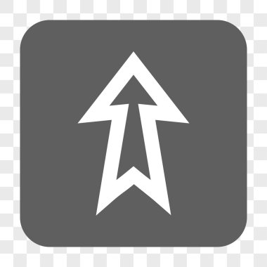 Yuvarlatılmış Kare düğmesini yukarı ok