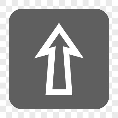 Yuvarlatılmış Kare düğmesini yukarı ok