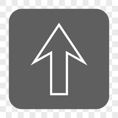 Yuvarlatılmış Kare düğmesini yukarı ok