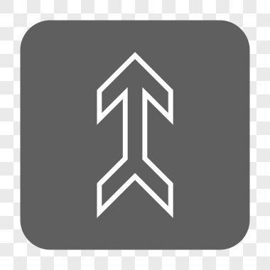 Yuvarlatılmış Kare düğmesini yukarı ok