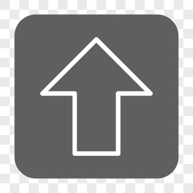 Yuvarlatılmış Kare düğmesini yukarı ok