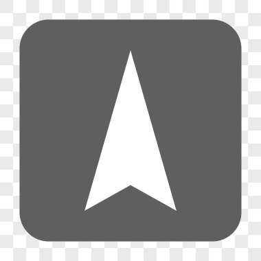 Yuvarlatılmış Kare düğmesini yukarı ok ucu