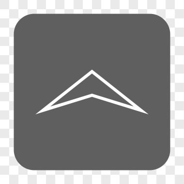 Yuvarlatılmış Kare düğmesini yukarı ok ucu