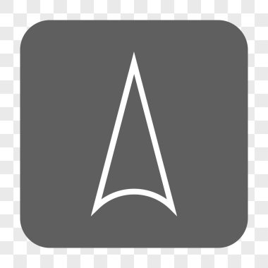 Yuvarlatılmış Kare düğmesini yukarı ok ucu