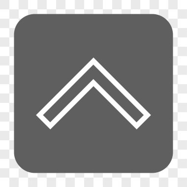 Yuvarlatılmış Kare düğmesini yukarı ok ucu