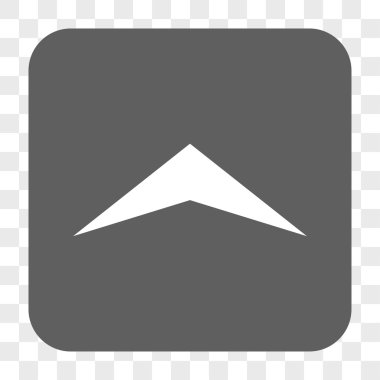 Yuvarlatılmış Kare düğmesini yukarı ok ucu