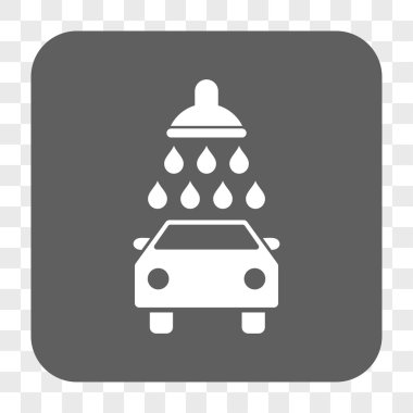 Araba duş yuvarlak kare düğme