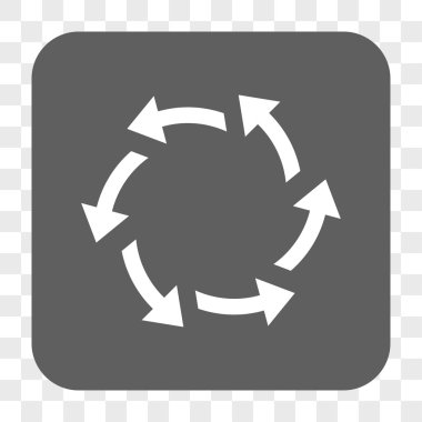 Santrifüj okları yuvarlak kare düğme