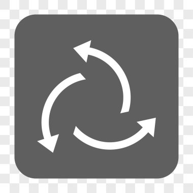 Santrifüj okları yuvarlak kare düğme