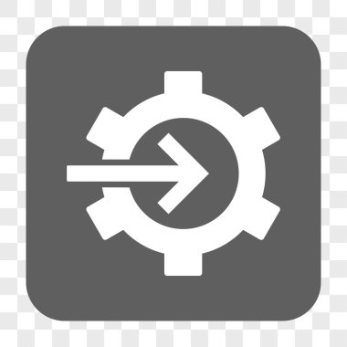 COG Tümleştirme yuvarlak kare düğme