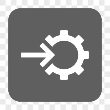 COG Tümleştirme yuvarlak kare düğme