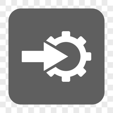 COG Tümleştirme yuvarlak kare düğme