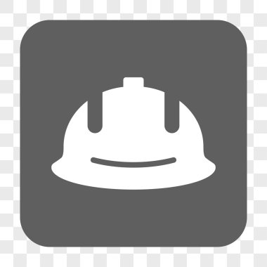 İnşaat kask yuvarlak kare düğme