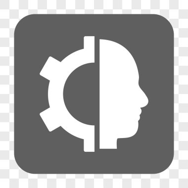 Cyborg dişli yuvarlak kare düğme