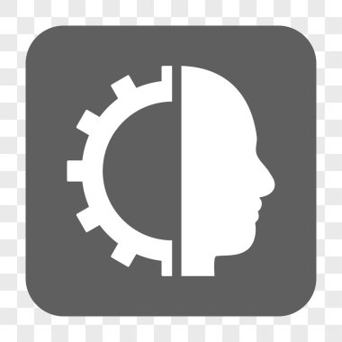 Cyborg dişli yuvarlak kare düğme