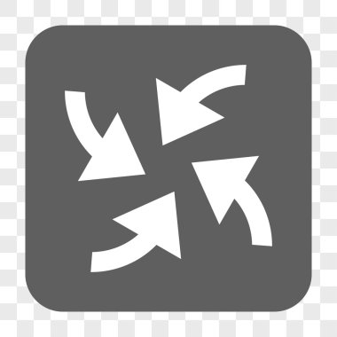 Siklon okları yuvarlak kare düğme