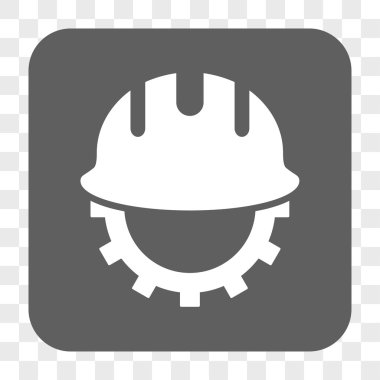 Geliştirme Hardhat yuvarlak kare düğme