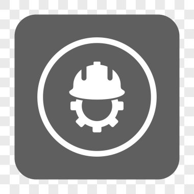 Geliştirme kask yuvarlak kare düğme