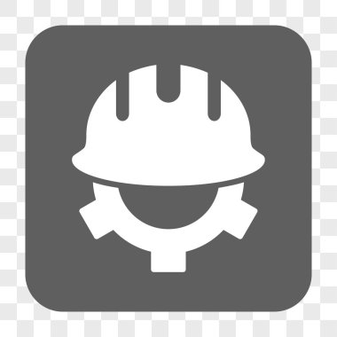 Geliştirme kask yuvarlak kare düğme